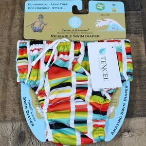 NEW Charlie Banana Medium‎ Boy Girl Reusable Swim Diaper